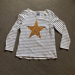 Joules pullover with sequence star